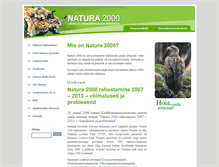 Tablet Screenshot of natura2000.envir.ee